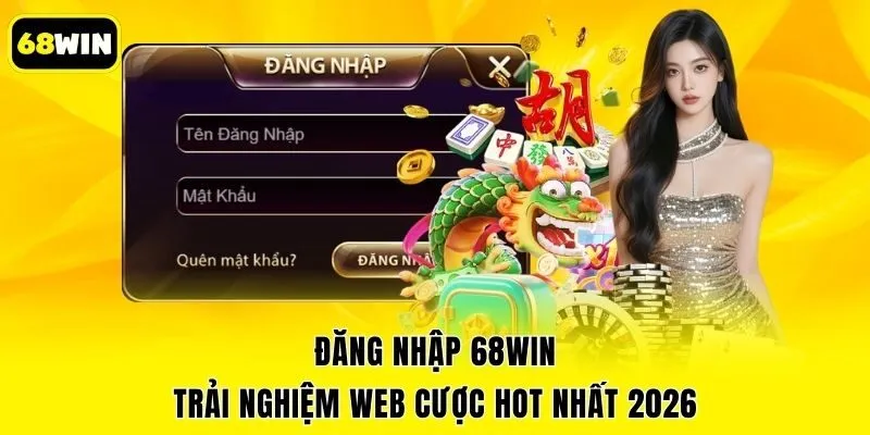 Đăng Nhập 68win - Trải Nghiệm Web Cược Hot Nhất 2026
