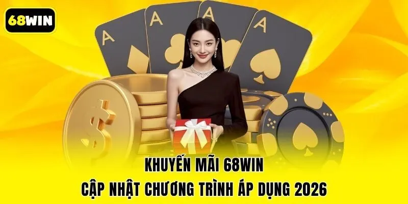 Khuyến Mãi 68win - Cập Nhật Chương Trình Áp Dụng 2026